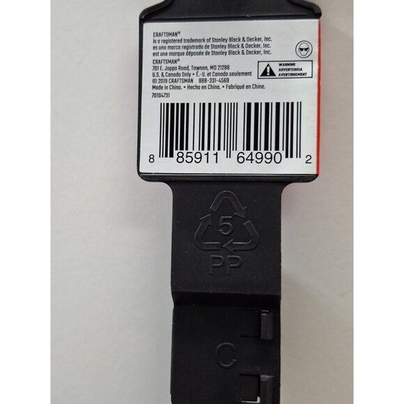 New CRAFTSMAN, 11/32 Inch "NUT DRIVER", Color Coded Green, CMHT65113, SAE - Picture 3 of 3